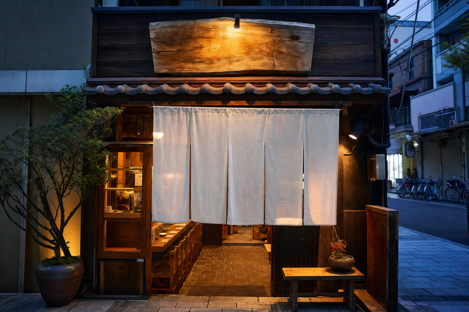 千林商店街の山田製麺所 店構え